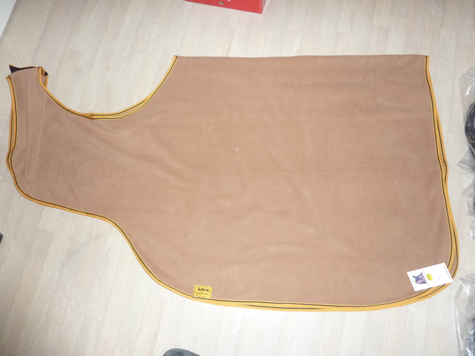 Ausreitdecke Kavalkade caramel